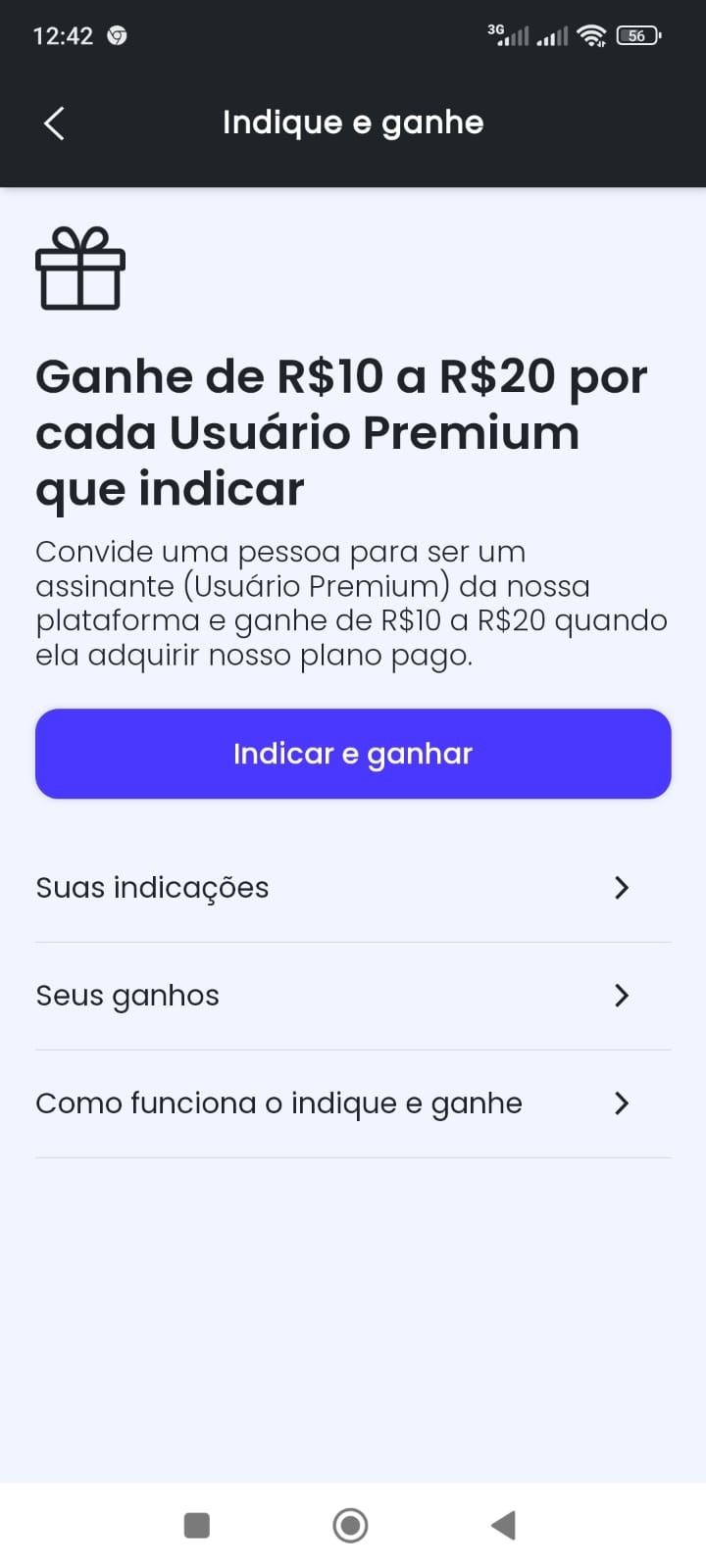 Programa indique e ganhe